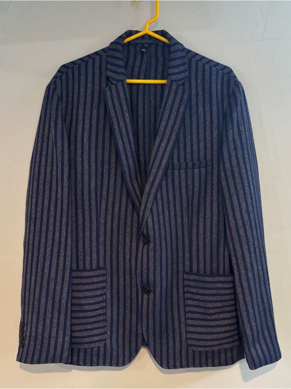 Navy Striped Men's Blazer like new by INC